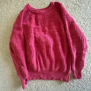 L.L. Bean Salmon Pullover Sweater